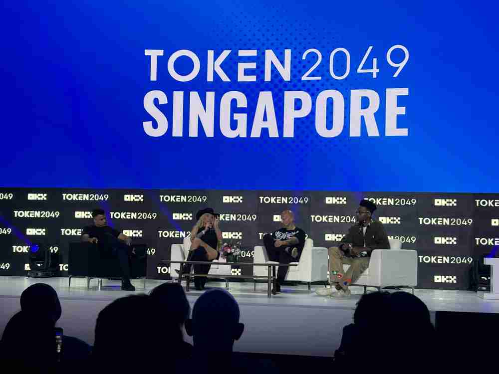 在新加坡TGate.ioN2049，大V Ansem与歌手Iggy Azalea如何谈meme币？